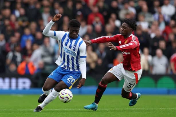 Carlos Baleba wird bei Manchester United gehandelt.