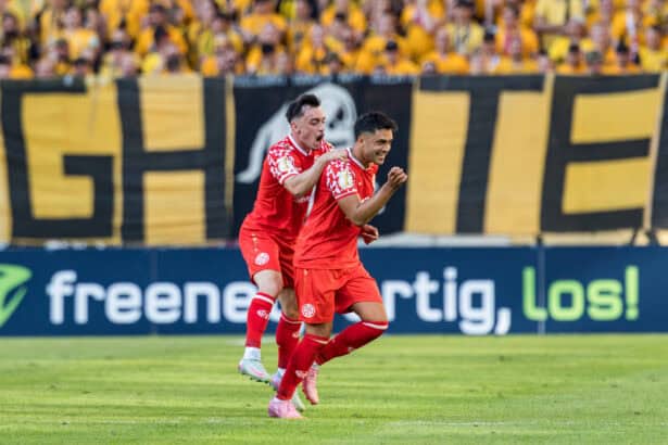DFB-Pokal: Mainz 05 setzte sich knapp bei Dynamo Dresden durch.