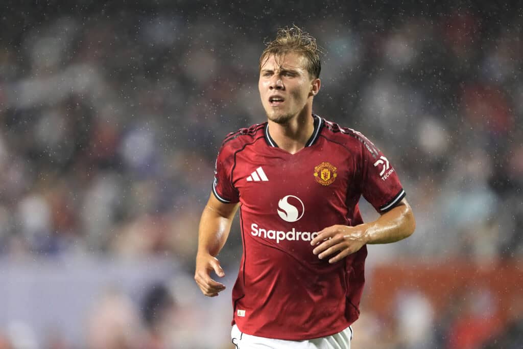 Die AC Milan bemüht sich um Rasmus Hojlund.