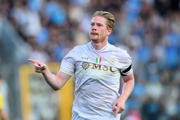Kevin de Bruyne spielt nun in der Serie A