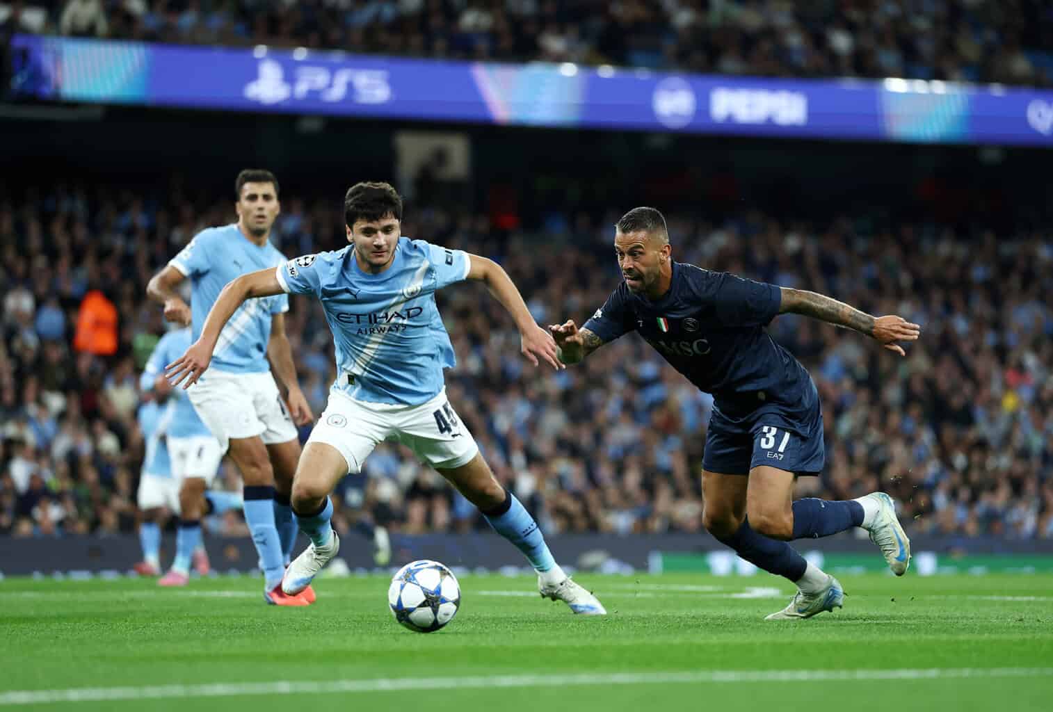 Manchester City v SSC Napoli, Champions League