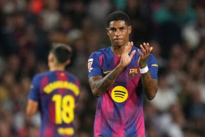 Marcus Rashford applaudiert