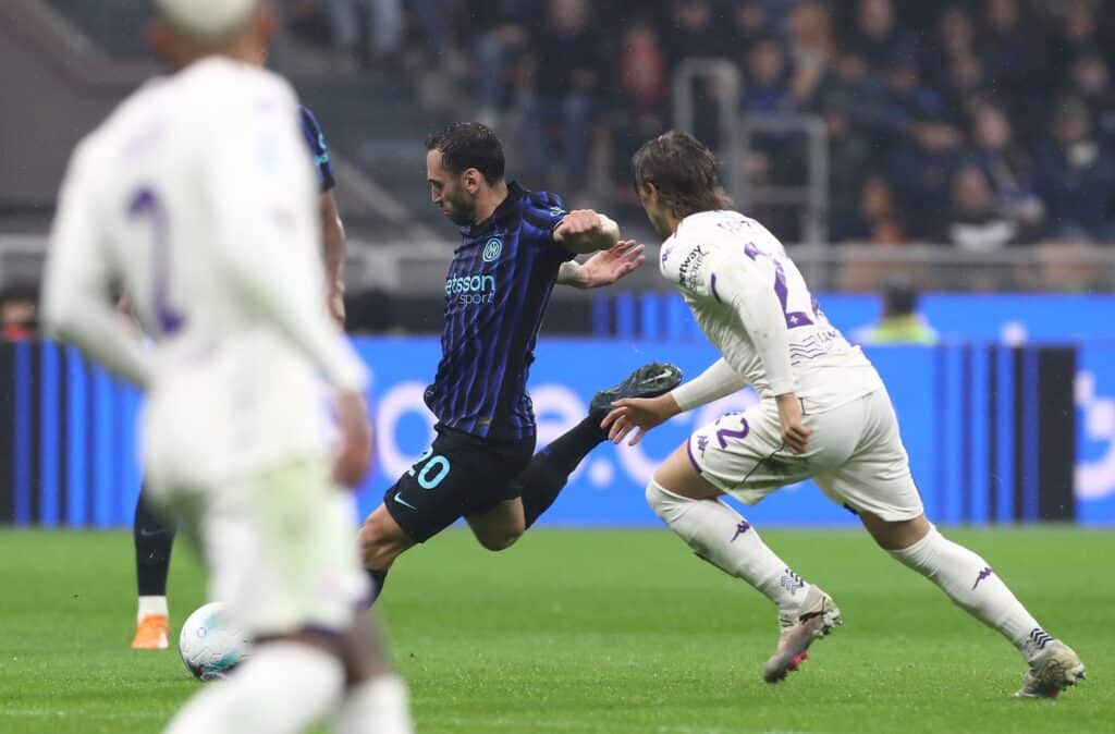 Hakan Calhanoglu, Inter Milan vs Fiorentina