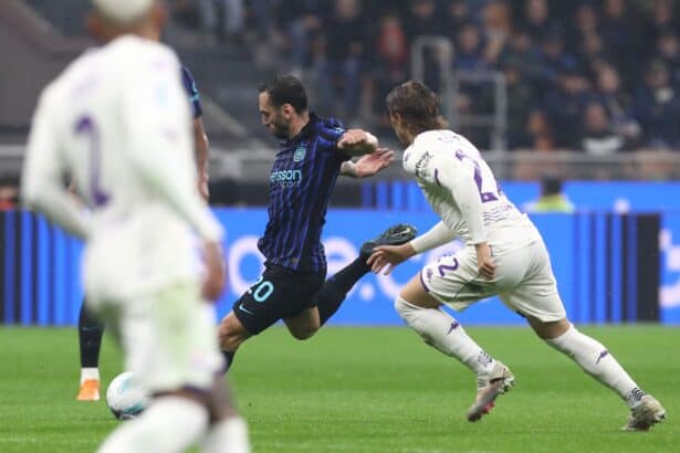 Hakan Calhanoglu, Inter Milan vs Fiorentina