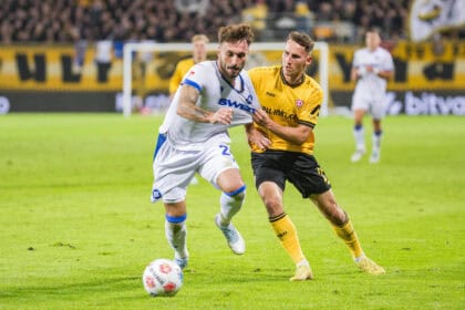 Dynamo Dresden und der KSC lieferten ein Spektakel.