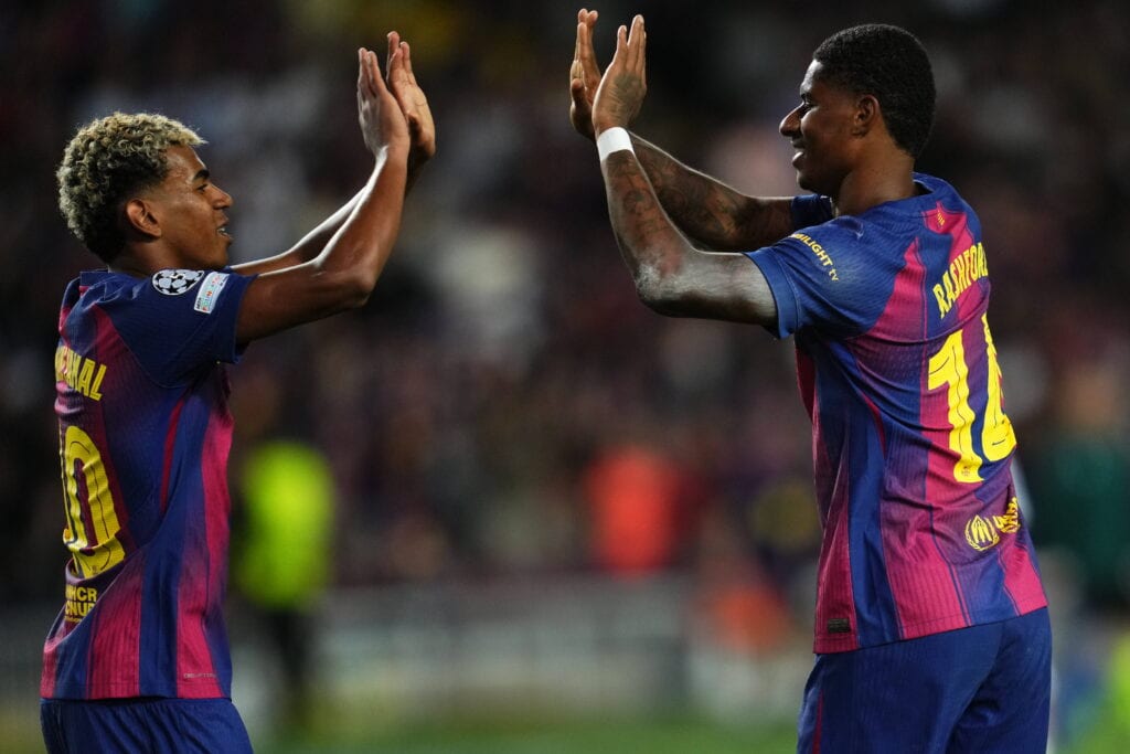 FC Barcelona: Lamine Yamal und Marcus Rashford