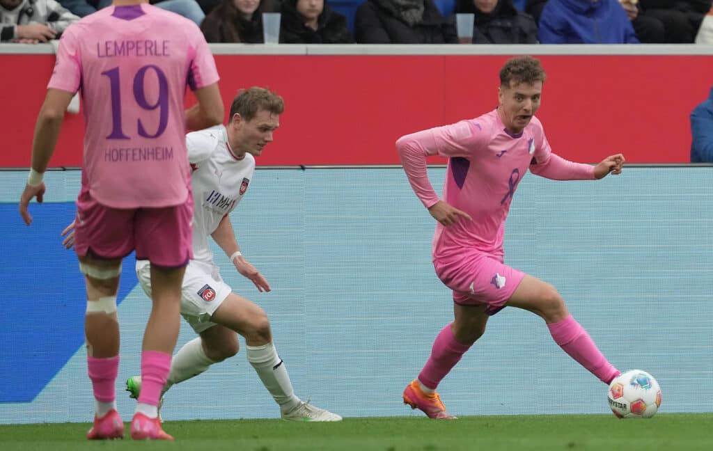 Fisnik Asllani und Tim Lemperle für Hoffenheim