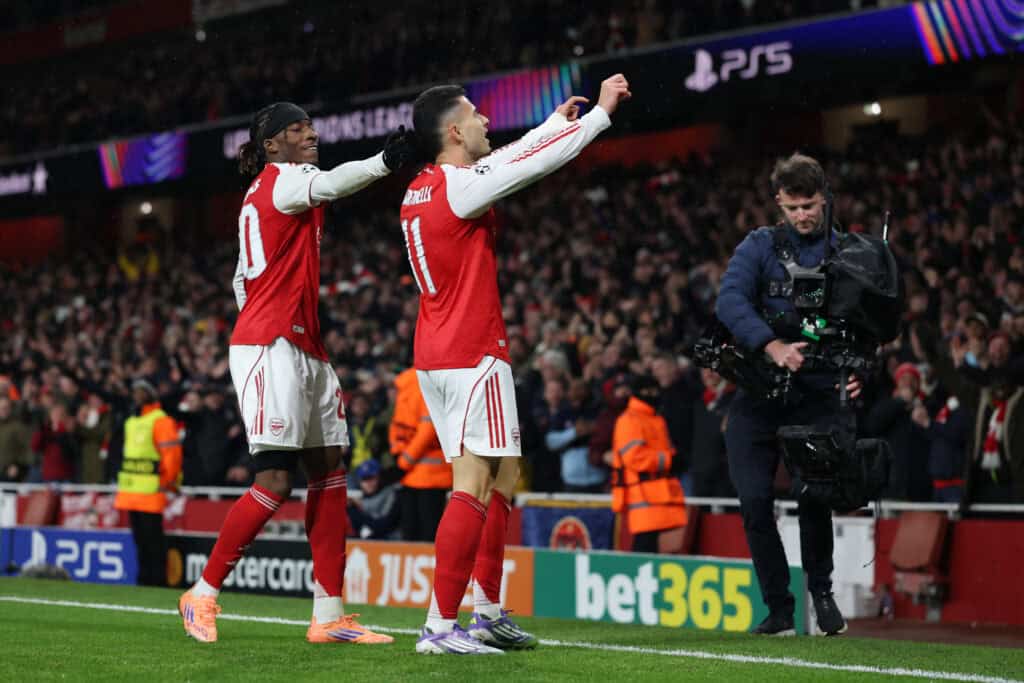 Noni Madueke und Gabriel Martinelli