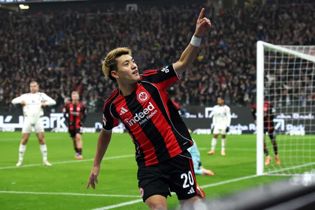 Ritsu Doan traf für Eintracht Frankfurt.
