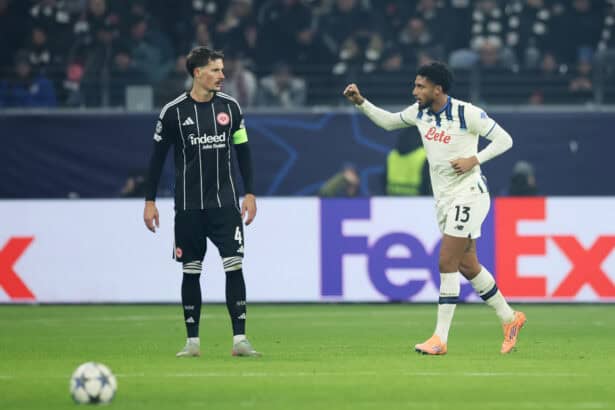 Eintracht Frankfurt unterlag Atalanta deutlich.