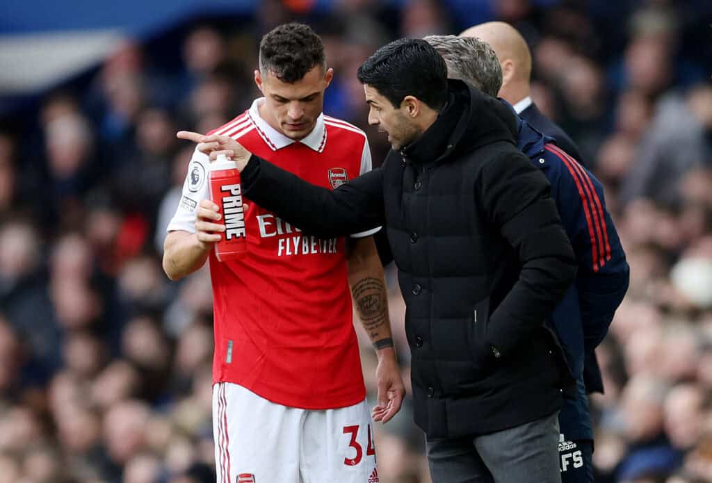 Mikel Arteta, Granit Xhaka
