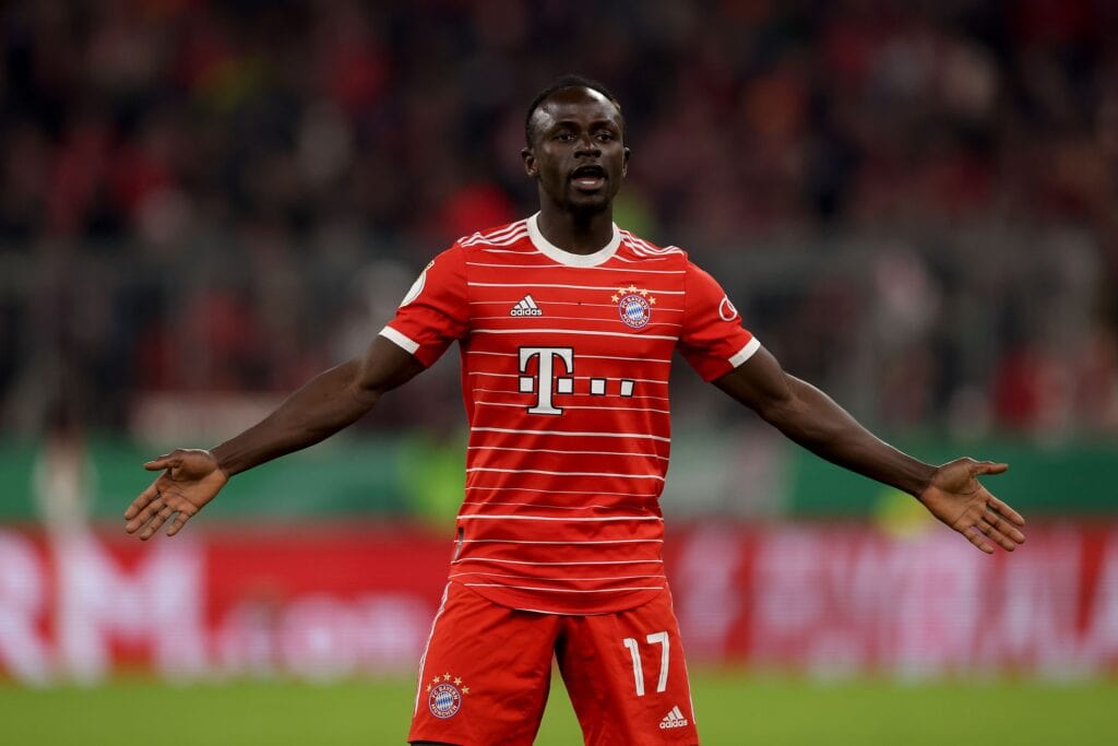 Sadio Mané beim FC Bayern