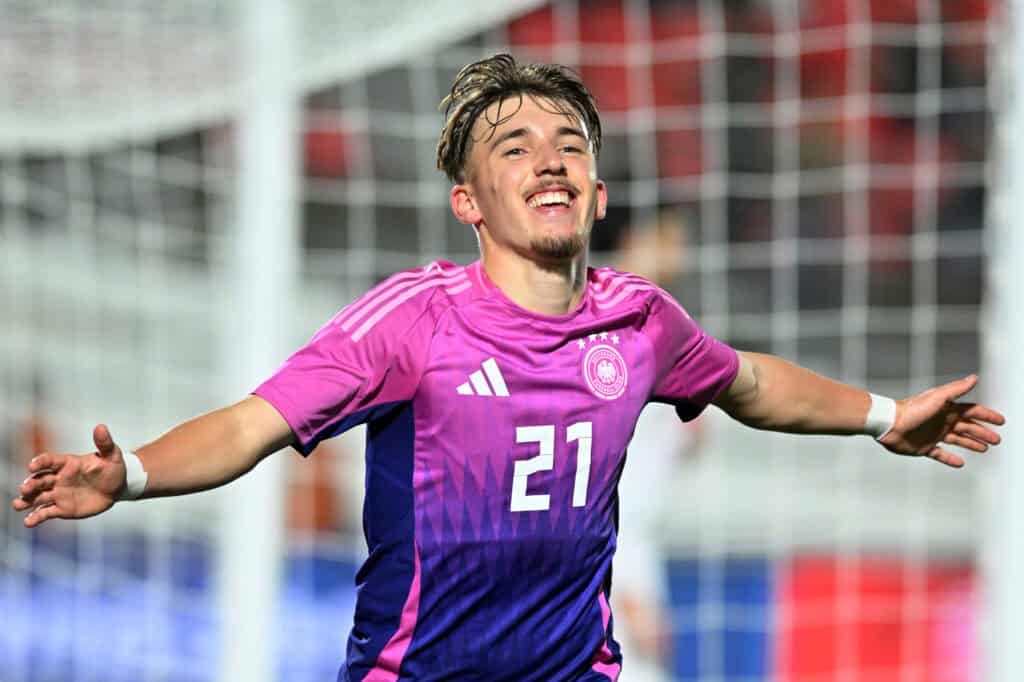 Lennart Karl trifft für die U21-Nationalmannschaft