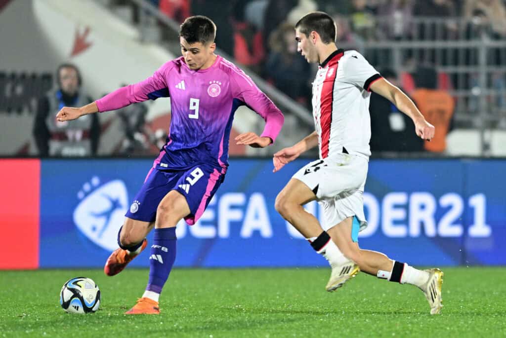 Nicolo Tresoldi für die U21-Nationalmannschaft