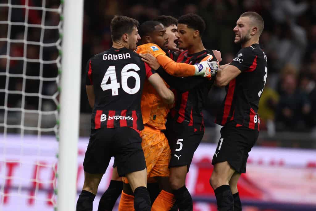 Die AC Milan gewann dank Mike Maignan gegen die Roma.