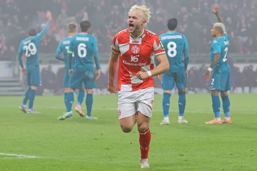 Benedict Hollerbach trifft für Mainz 05