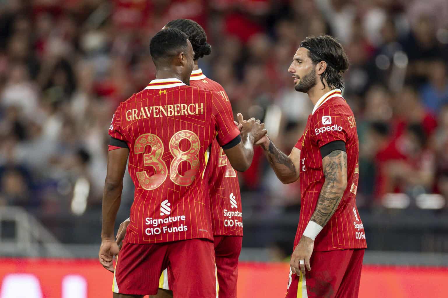 Dominik Szoboszlai und Ryan Gravenberch, Liverpool