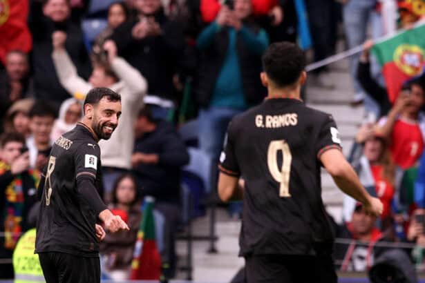 Portugal bejubelte die WM-Qualifikation.