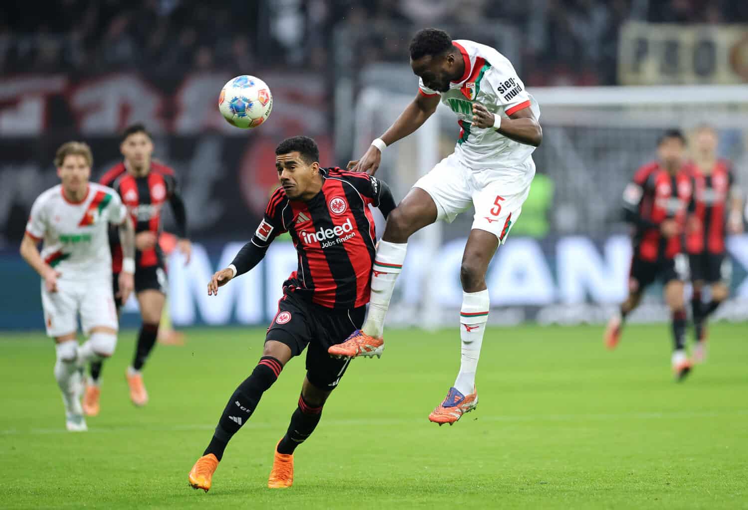 Ansgar Knauff und Chrislain Matsima