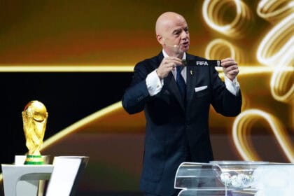 Gianni Infantino bei der WM-Auslosung