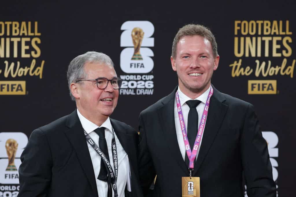 Julian Nagelsmann und Andreas Rettig