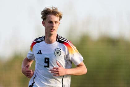Max Moerstedt im DFB-Trikot