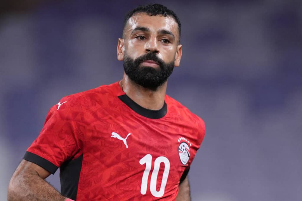 Afrika-Cup: Mohamed Salah ließ Ägypten jubeln.