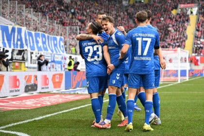 Der 1. FC Magdeburg gewann in Kaiserslautern.