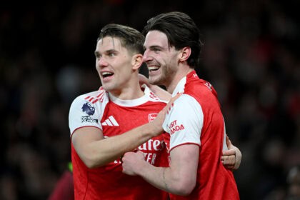 Arsenal, Declan Rice und Viktor Gyökeres