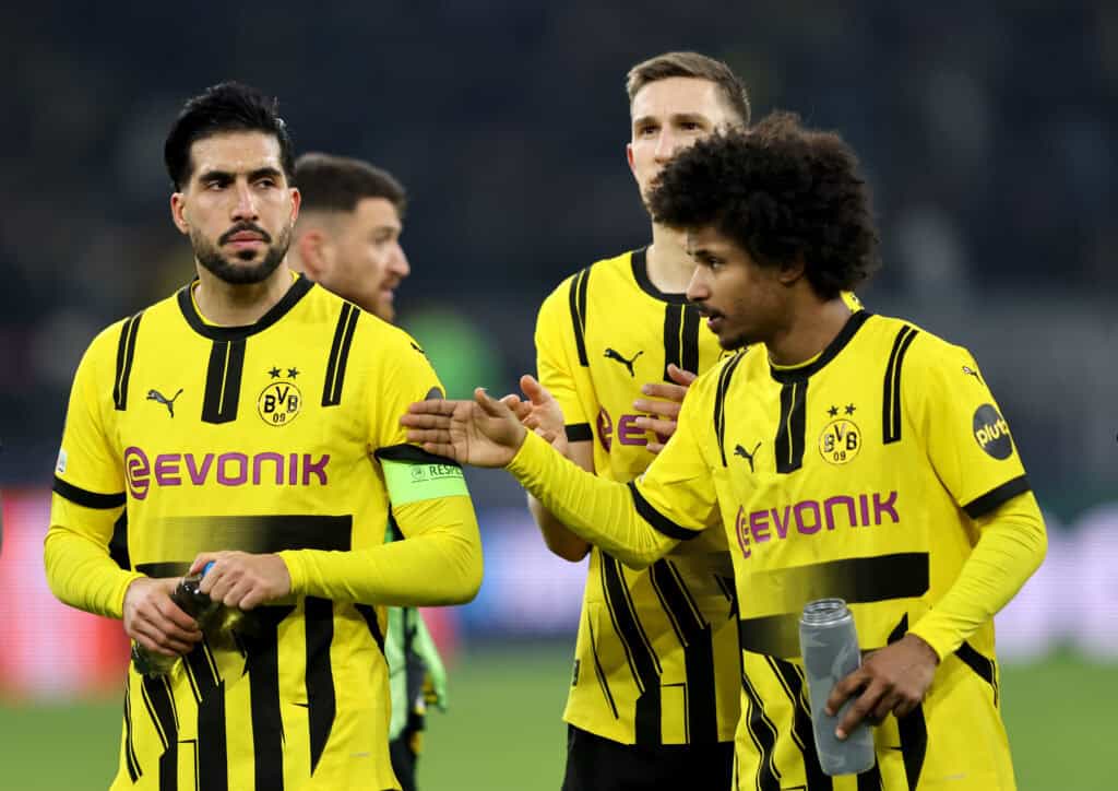 Emre Can und Karim Adeyemi, BVB