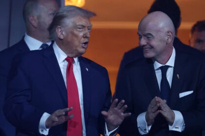 Donald Trump und Gianni Infantino