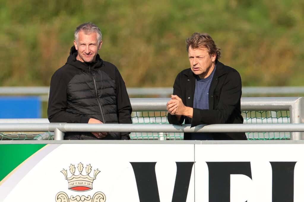 Frank Baumann und Youri Mulder, Schalke