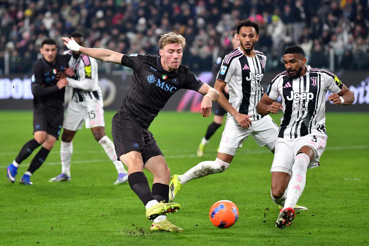 Rasmus Hojlund, Napoli, Juventus