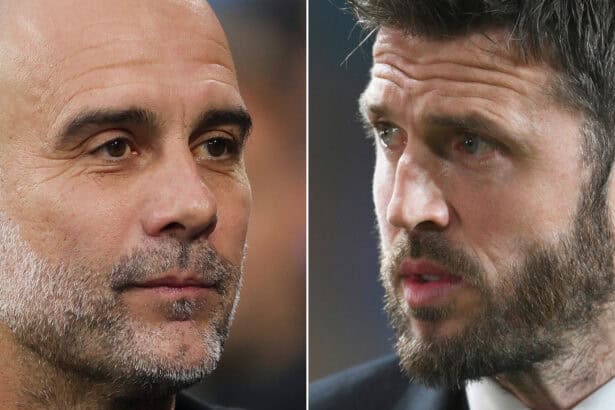 Michael Carrick, Pep Guardiola