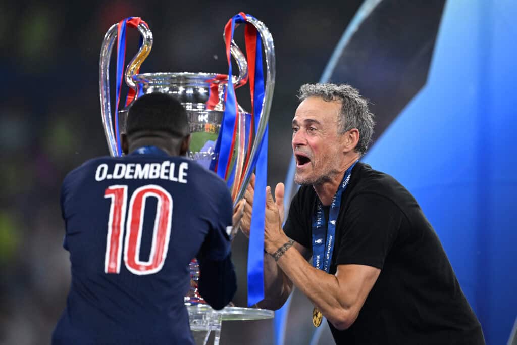 Ousmane Dembélé Luis Enrique