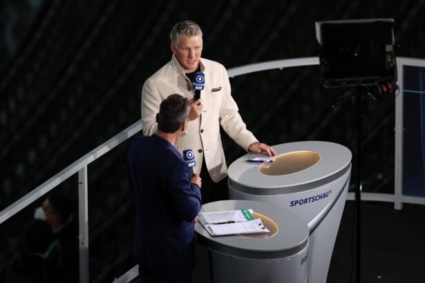Matthias Opdenhoevel und Bastian Schweinsteiger