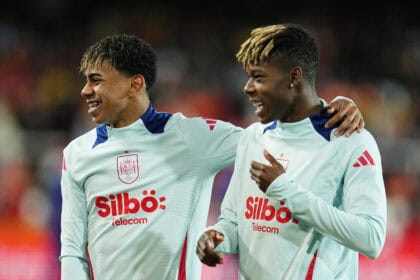 Lamine Yamal und Nico Williams, Spanien