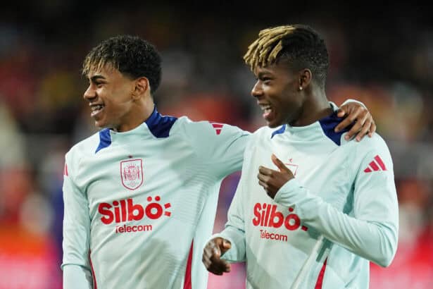 Lamine Yamal und Nico Williams, Spanien