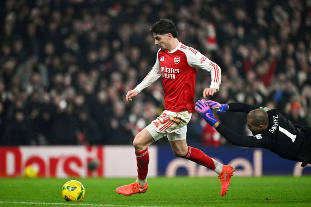 Joker Havertz in der Nachspielzeit! Arsenal steht im Carabao-Cup-Finale
