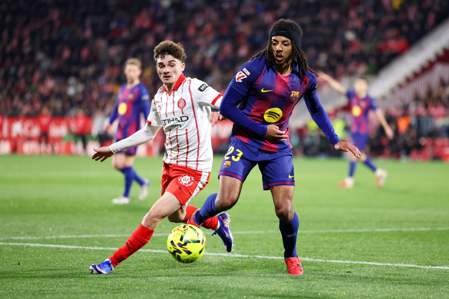 aufstellungen teilnehmer fc girona gegen fc barcelona