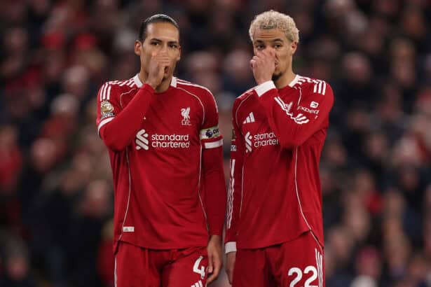 Virgil van Dijk und Hugo Ekitike