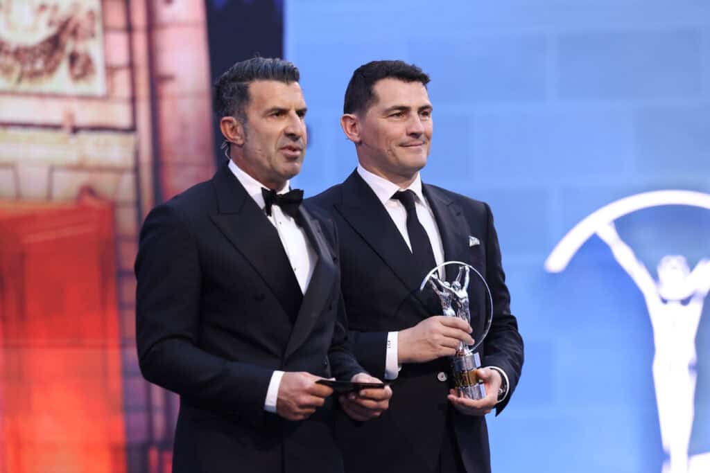 Luis Figo, Iker Casillas