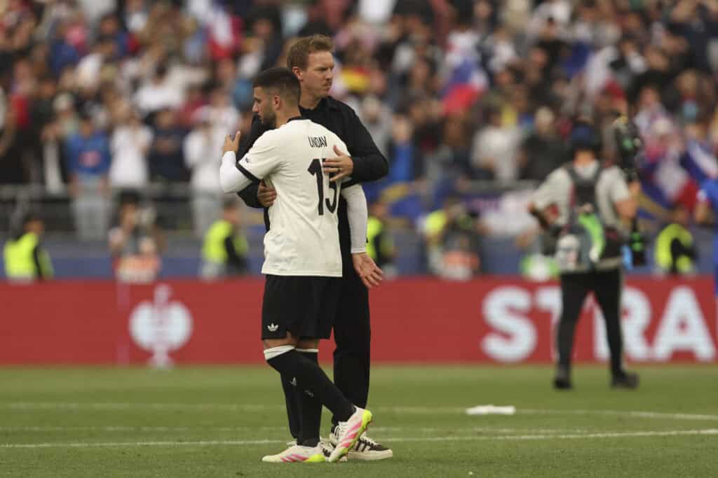 Deniz Undav und Julian Nagelsmann
