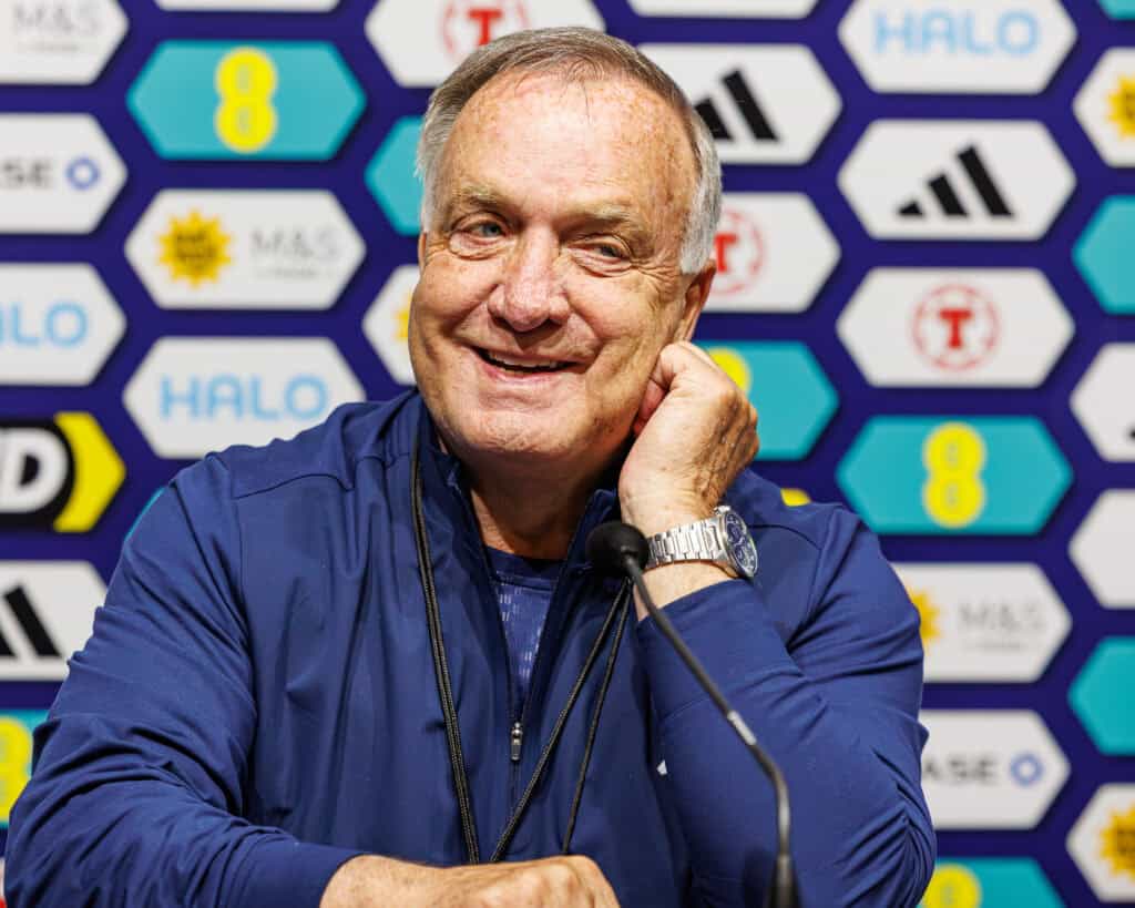 Dick Advocaat vor DFB-Spiel