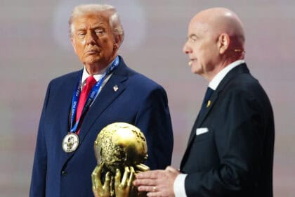 Gianni Infantino und Donald Trump