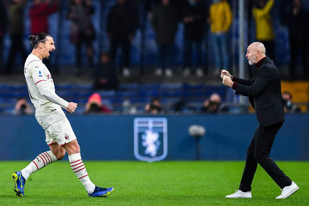 Ibrahimovic Pioli AC Milan