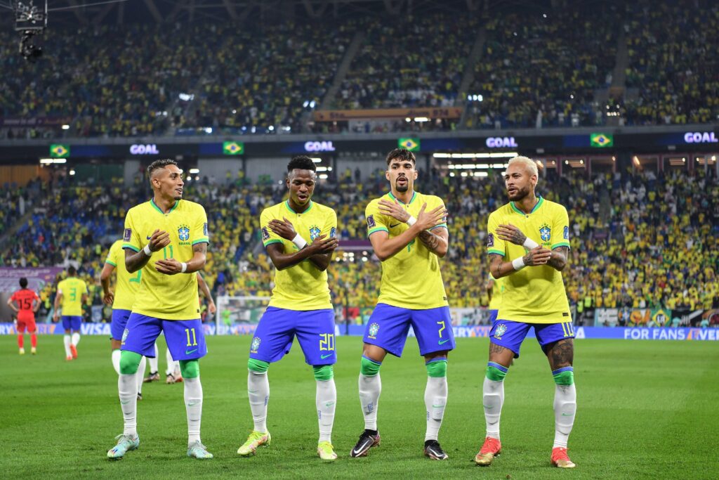 Raphinha, Vinicius Jr, Lucas Paqueta, Neymar