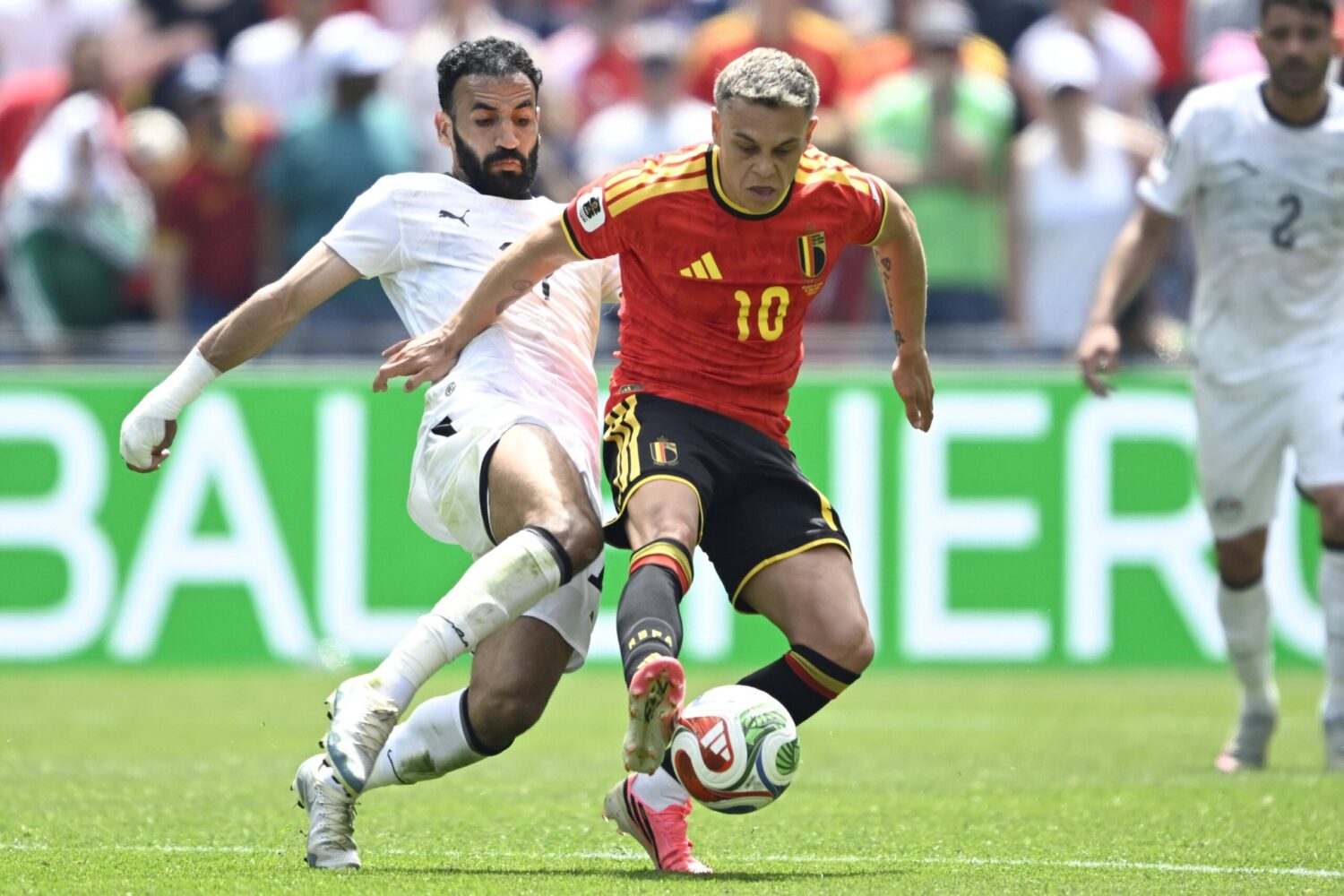 Belgien, Ägypten