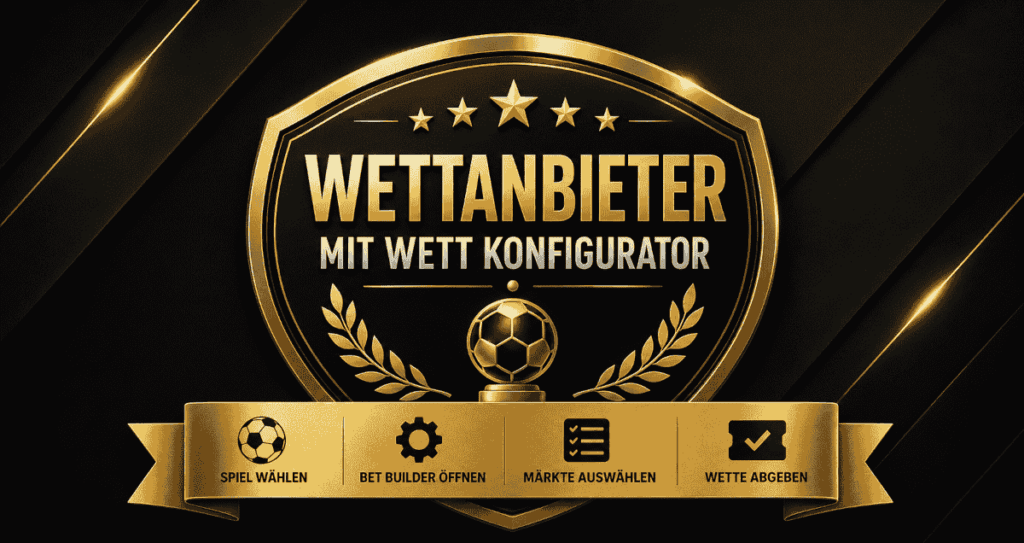 wettanbieter mit wett konfigurator