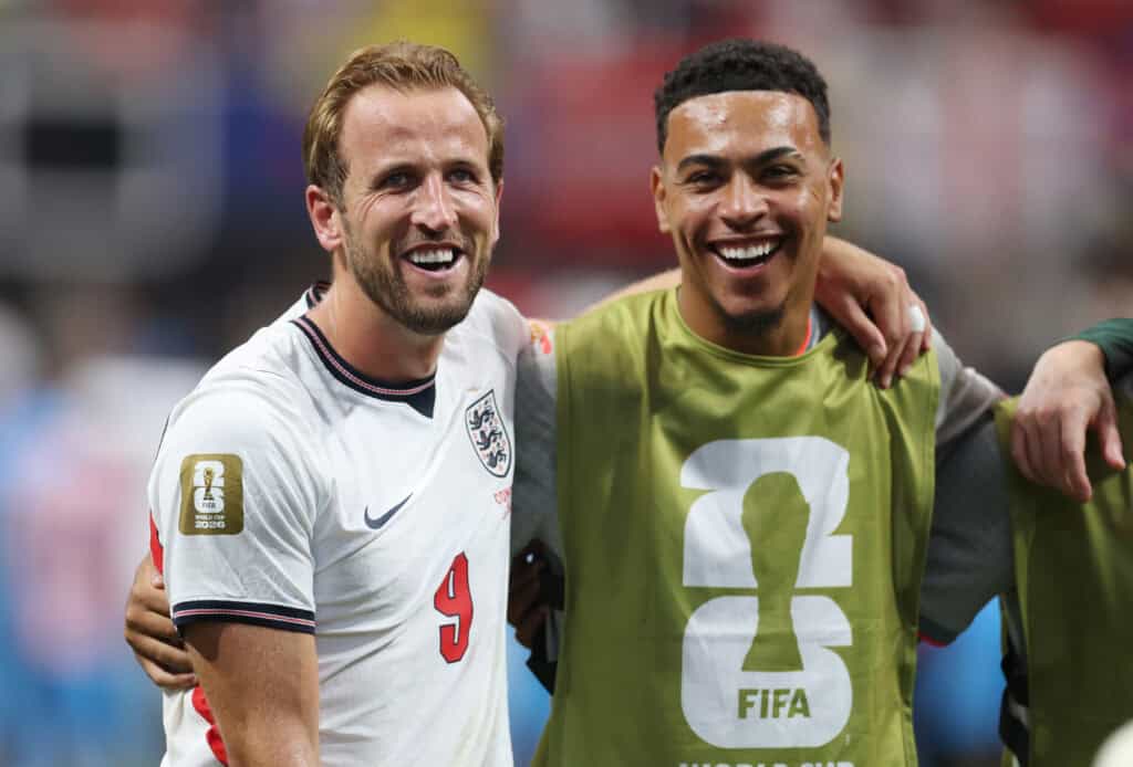 Harry Kane und Morgan Rogers, Arsenal